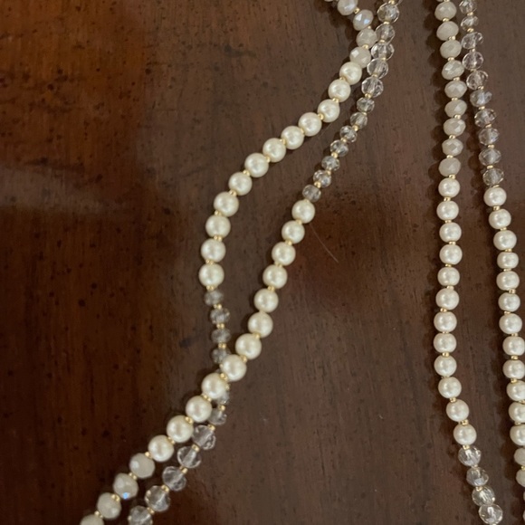 NWT Ann Taylor Double strand necklace - Picture 2 of 4